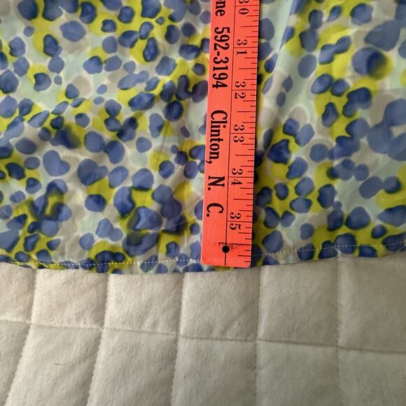 GAP MATERNITY Womens Dress XS Blue Green Summer Sundress Lightweight Preppy - Picture 11 of 11